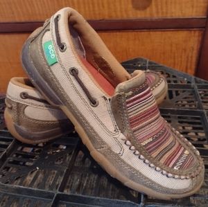 6 1/2M Women's Twisted X Slip On Driving mocs